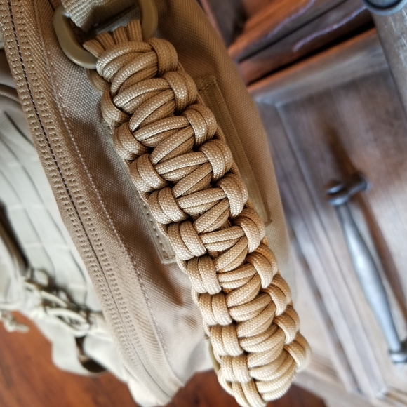 Rugged Tan Backpack for Men - Picture 4 of 16